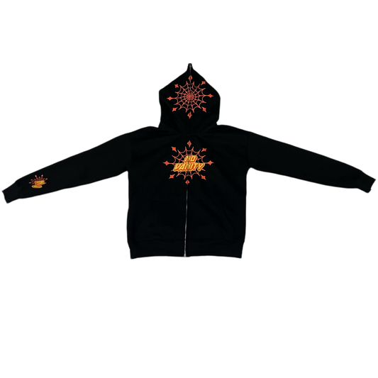 NoVanity Full Zip Hoodie Orange/Yellow